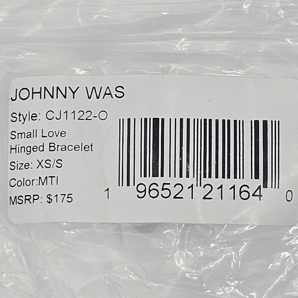 Johnny Was Small Love Hinge Bracelet - Picture 8 of 8